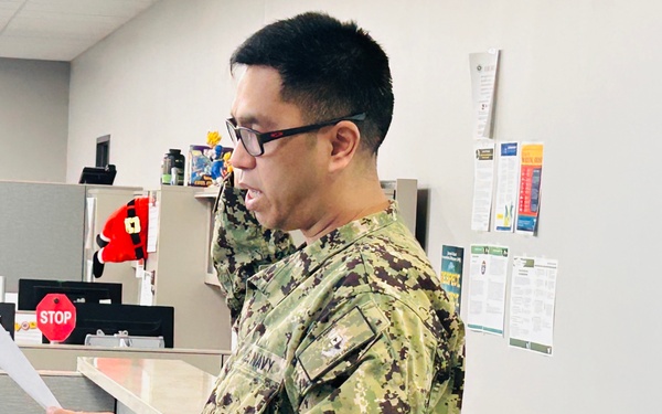 NRC Fallon Reenlistment Ceremony