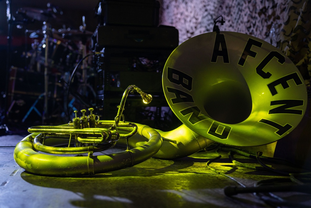 Tuning into unity as AFCENT Band brings music to the region