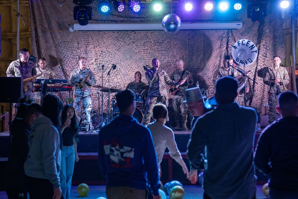 Tuning into unity as AFCENT Band brings music to the region