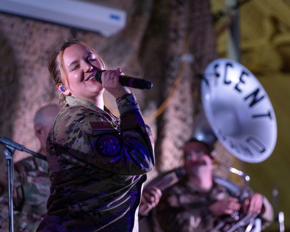 Tuning into unity as AFCENT Band brings music to the region