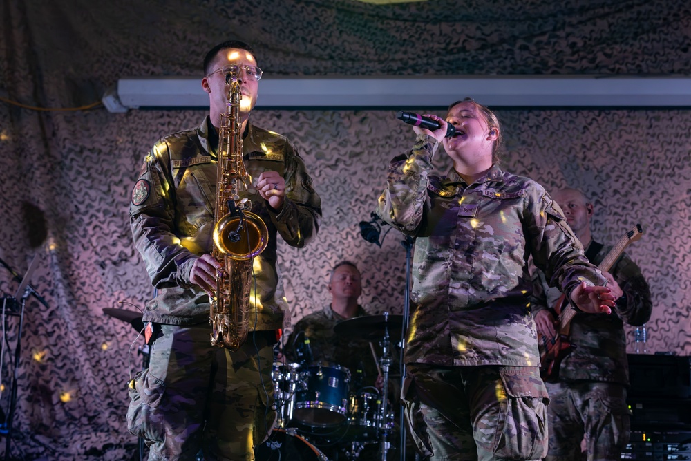 Tuning into unity as AFCENT Band brings music to the region