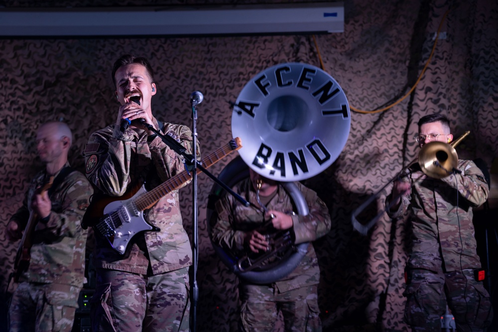 Tuning into unity as AFCENT Band brings music to the region