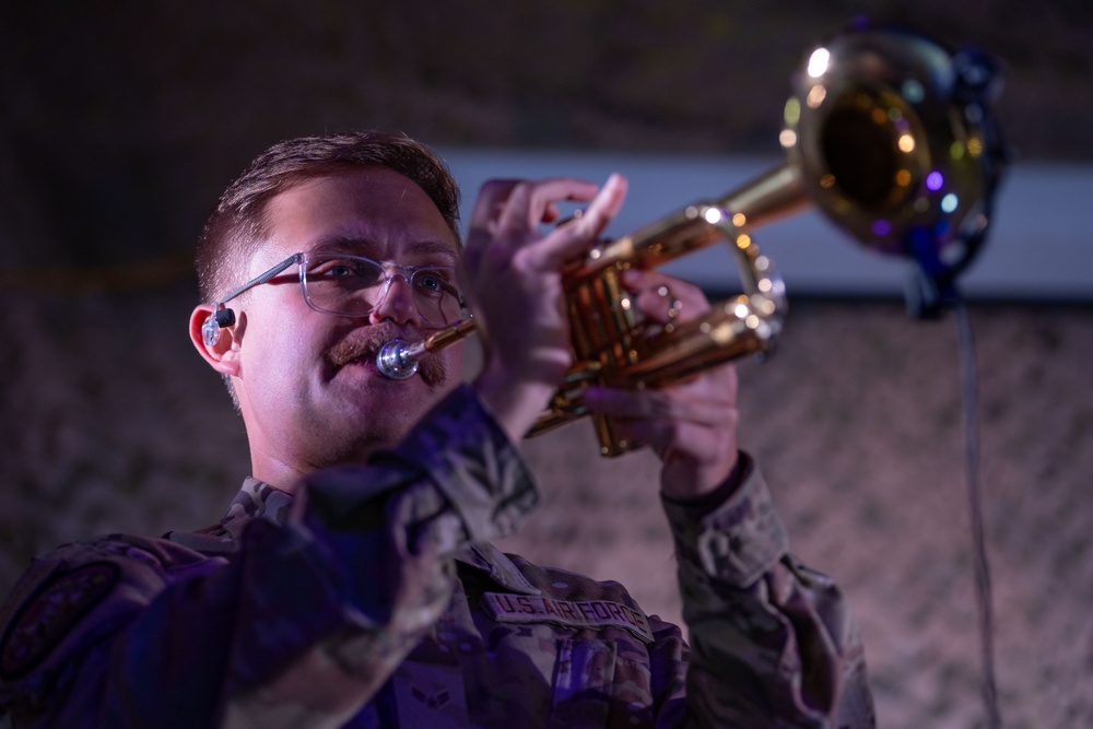 Tuning into unity as AFCENT Band brings music to the region