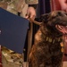 Military working dogs honored in retirement ceremony