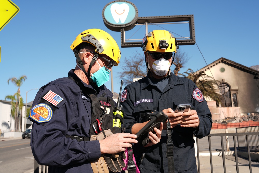 Search &amp; Rescue Efforts for the Los Angeles County Wildfires