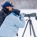 Crowds gather in beautiful wintery landscape at Shenango for Eagle Fest