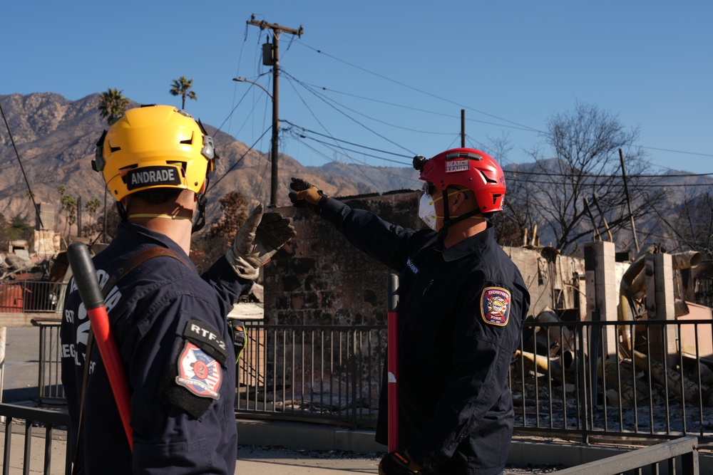 Search &amp; Rescue Efforts for the Los Angeles County Wildfires