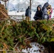 Crowds gather in beautiful wintery landscape at Shenango for Eagle Fest