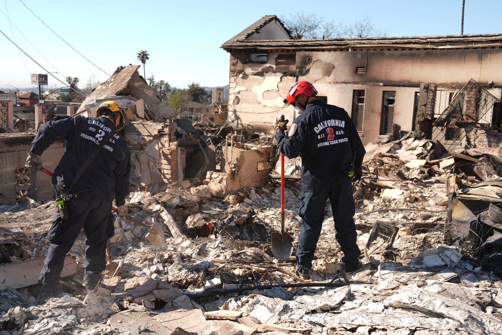 Search &amp; Rescue Efforts for the Los Angeles County Wildfires