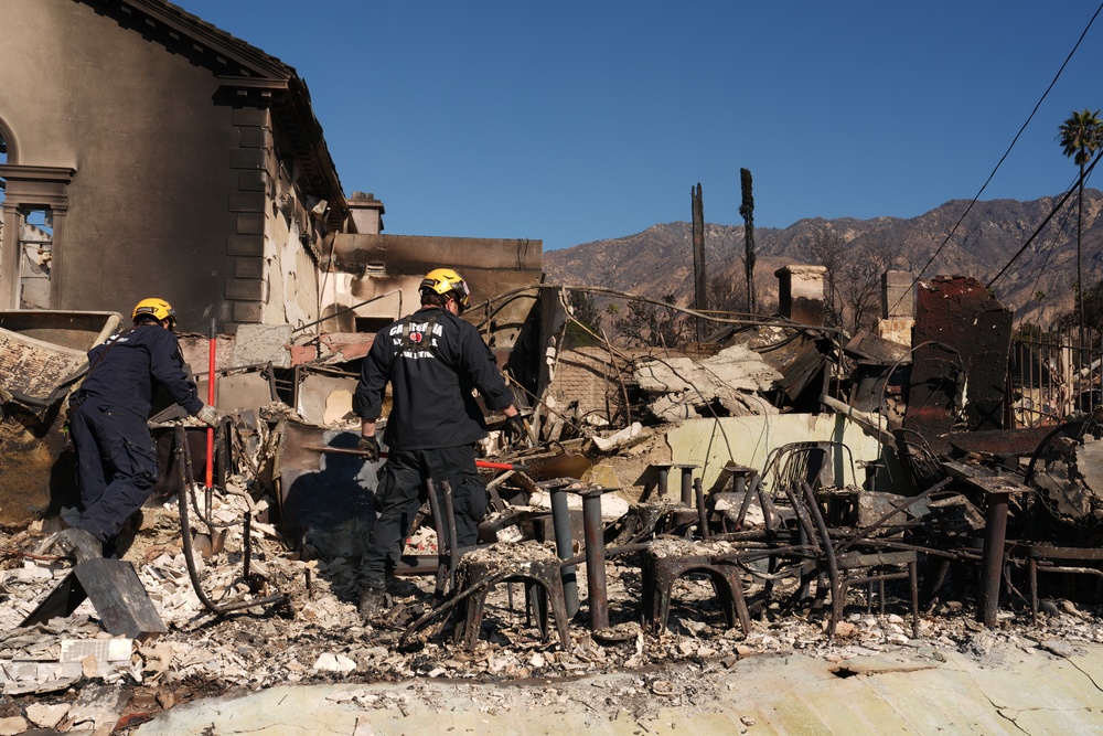 Search &amp; Rescue Efforts for the Los Angeles County Wildfires