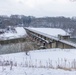 Crowds gather in beautiful wintery landscape at Shenango for Eagle Fest