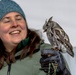 Crowds gather in beautiful wintery landscape at Shenango for Eagle Fest