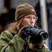 Crowds gather in beautiful wintery landscape at Shenango for Eagle Fest