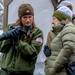 Crowds gather in beautiful wintery landscape at Shenango for Eagle Fest