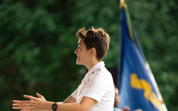 U.S. Navy Band Sea Chanters Chorus performs at Allen Pond Park