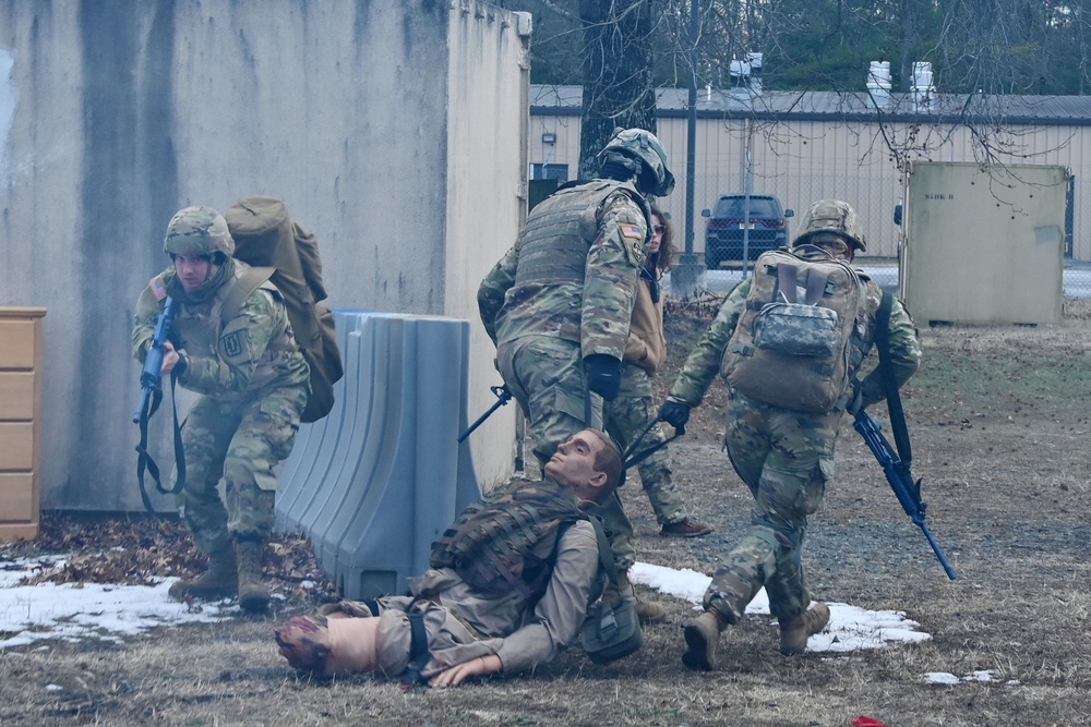 Joint Base McGuire-Dix-Lakehurst. MSTC Combat Lifesaver Course. January 13, 2025.