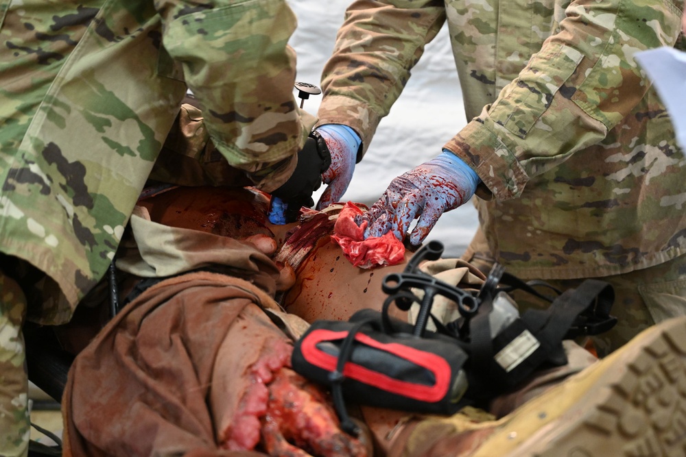 Joint Base McGuire-Dix-Lakehurst. MSTC Combat Lifesaver Course. January 13, 2025.