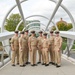 U.S. Navy Band Chief Selects pose in Navy Yard