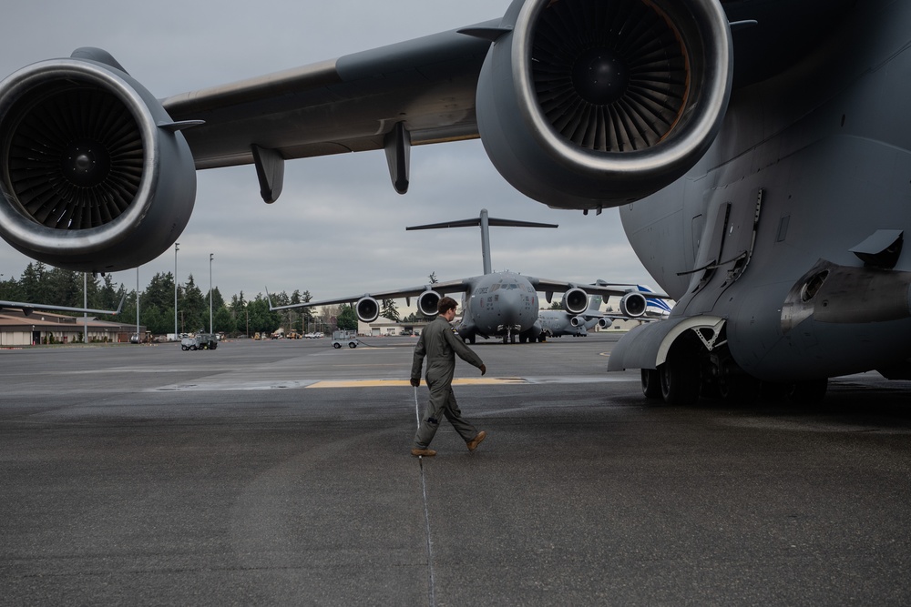 62d AW Showcases Global Airlift Power During Nine-Ship Exercise