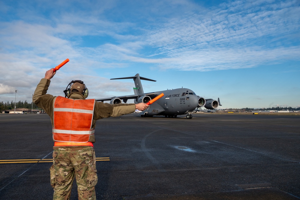 62d AW Showcases Global Airlift Power During Nine-Ship Exercise