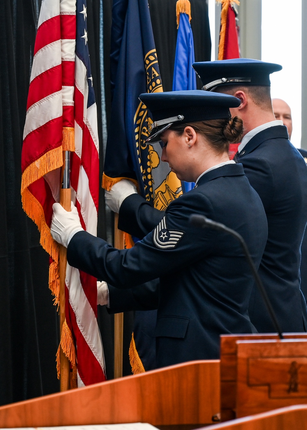 Tontegode Assumes Reponsibility as Nebraska Air National Guard’s Ninth State Command Chief Master Sergeant