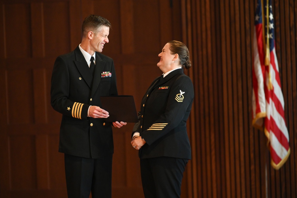 U.S. Navy Band hosts retirement ceremony for Chief Musician Susan Kavinski