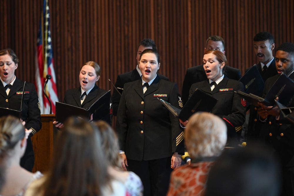 U.S. Navy Band hosts retirement ceremony for Chief Musician Susan Kavinski