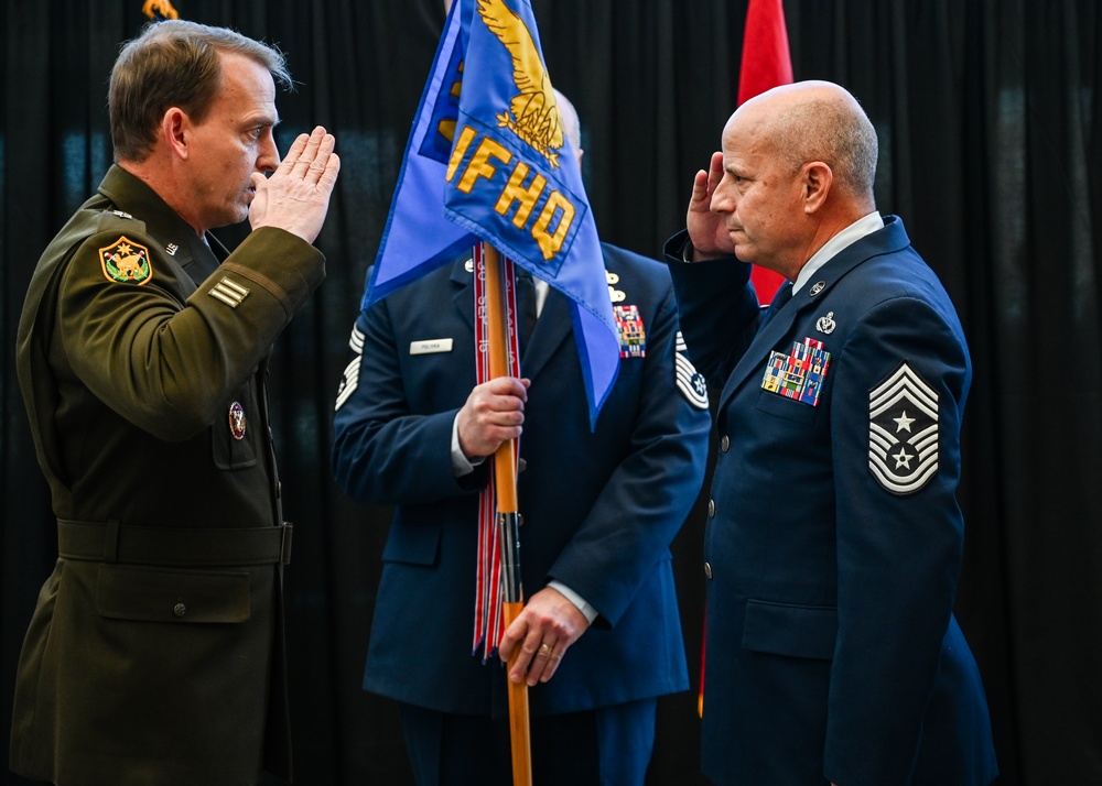 Tontegode Assumes Reponsibility as Nebraska Air National Guard’s Ninth State Command Chief Master Sergeant