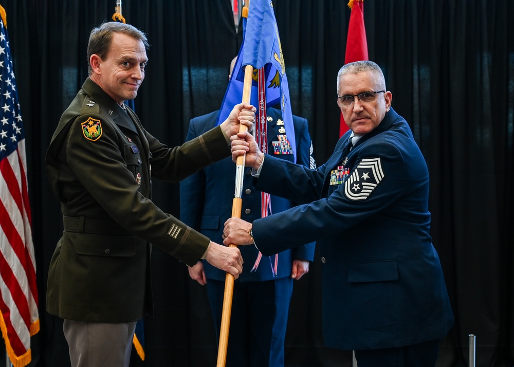 Tontegode Assumes Reponsibility as Nebraska Air National Guard’s Ninth State Command Chief Master Sergean