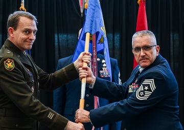 Tontegode Assumes Reponsibility as Nebraska Air National Guard’s Ninth State Command Chief Master Sergeant