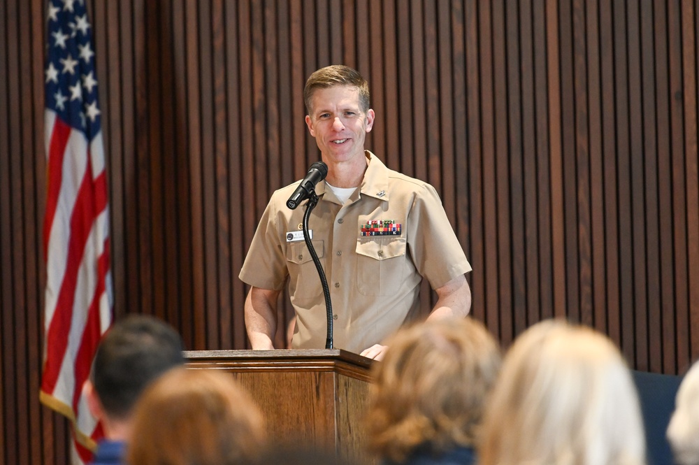 U.S. Navy Band hosts retirement ceremony for Masterchief Musician Trent Turner