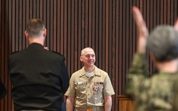 U.S. Navy Band hosts retirement ceremony for Masterchief Musician Trent Turner