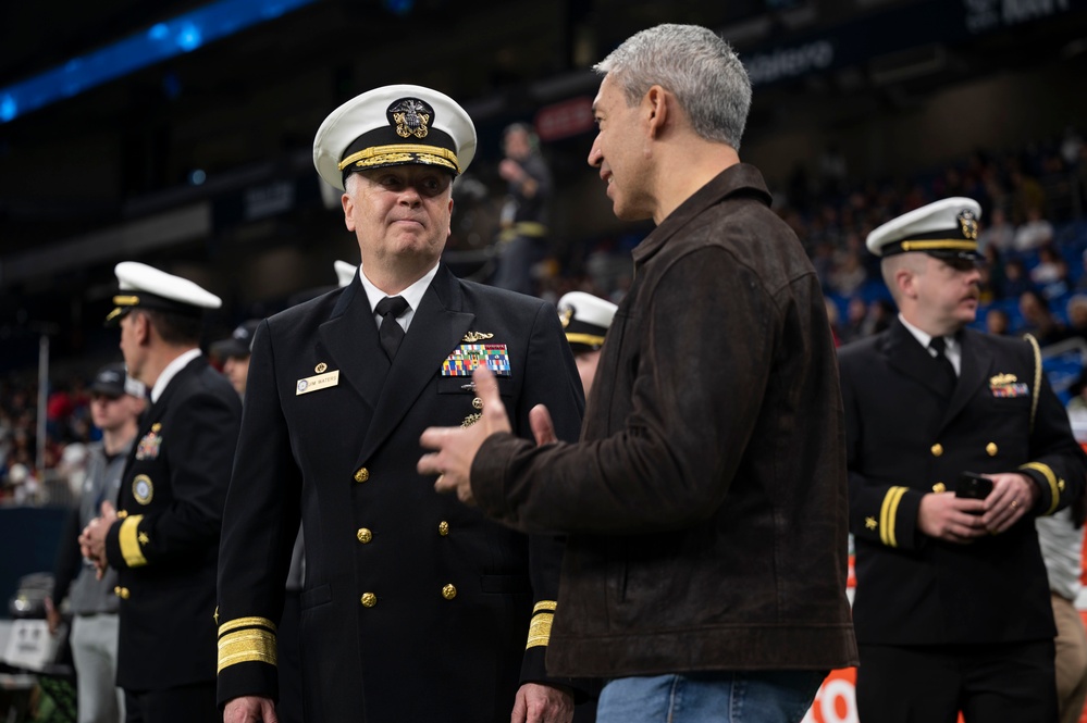 US Navy hosts the 2025 All-American Bowl