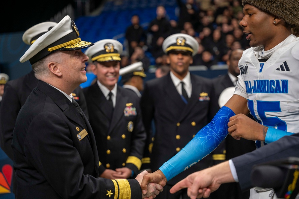 US Navy hosts the 2025 All-American Bowl