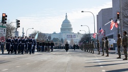 Service members rehearse for inaugural parade [Image 6 of 11]
