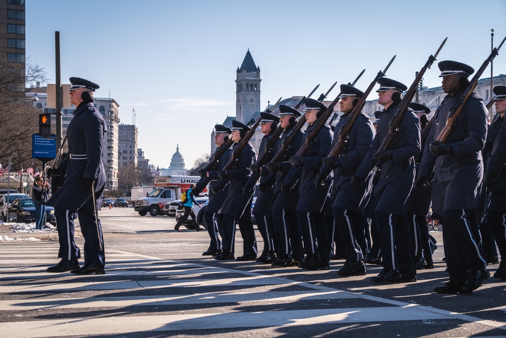 Rehearsal - 60th Presidential Inauguration