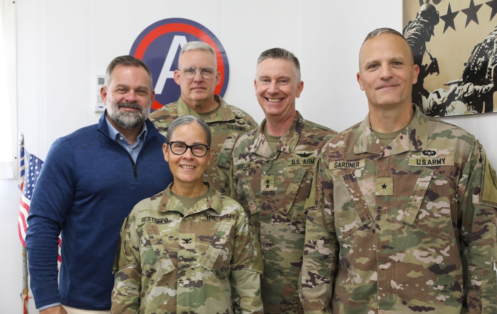 Representative Cory Mills visits the U.S. Central Command Area of Responsibility