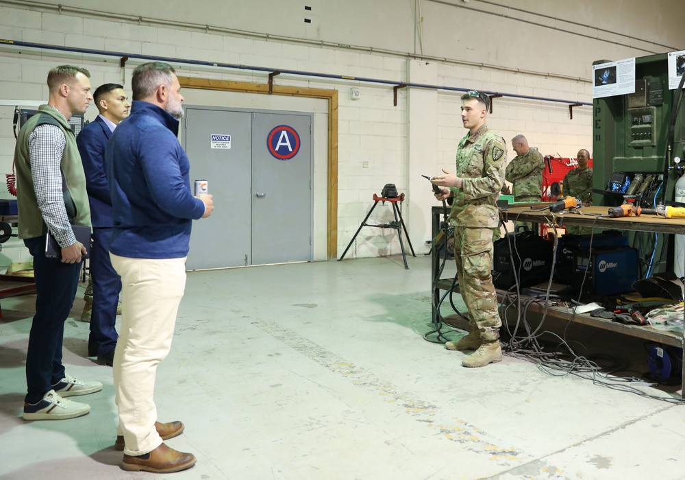 Representative Cory Mills visits the U.S. Central Command Area of Responsibility