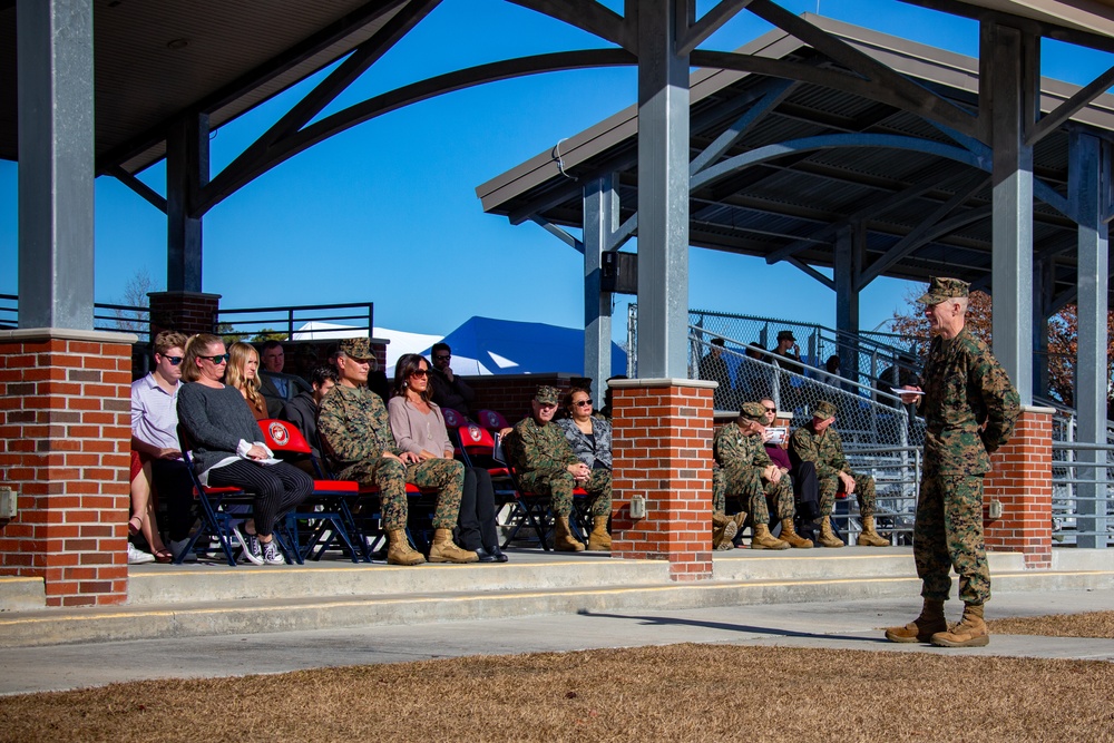 Col LaPointe Assumes Command of H&amp;S BN MCIEAST MCB Camp Lejeune