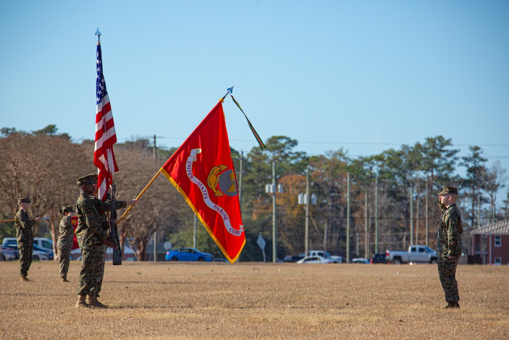 Col LaPointe Assumes Command of H&amp;S BN MCIEAST MCB Camp Lejeune