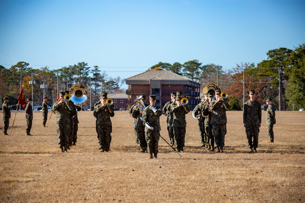 Col LaPointe Assumes Command of H&amp;S BN MCIEAST MCB Camp Lejeune