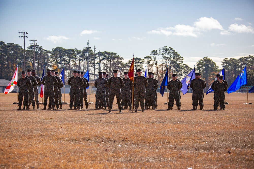 Col LaPointe Assumes Command of H&amp;S BN MCIEAST MCB Camp Lejeune