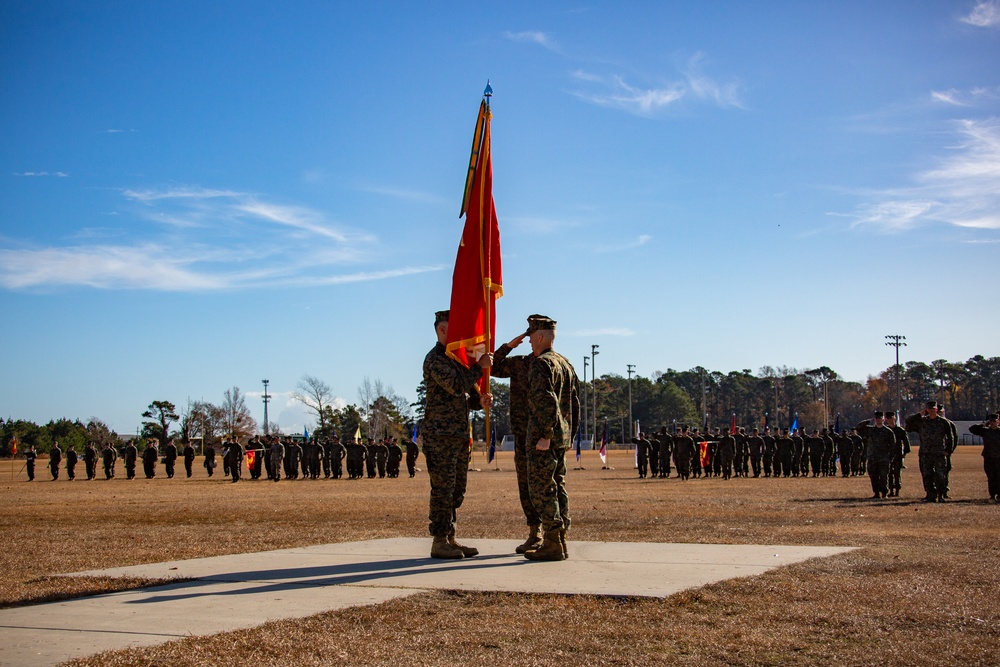 Col LaPointe Assumes Command of H&amp;S BN MCIEAST MCB Camp Lejeune