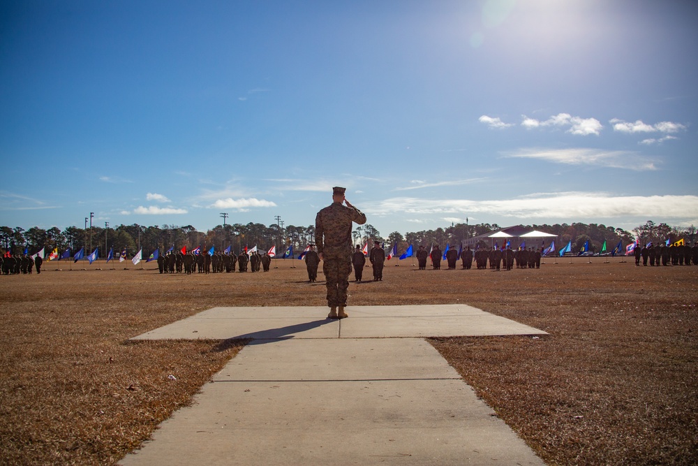 Col LaPointe Assumes Command of H&amp;S BN MCIEAST MCB Camp Lejeune