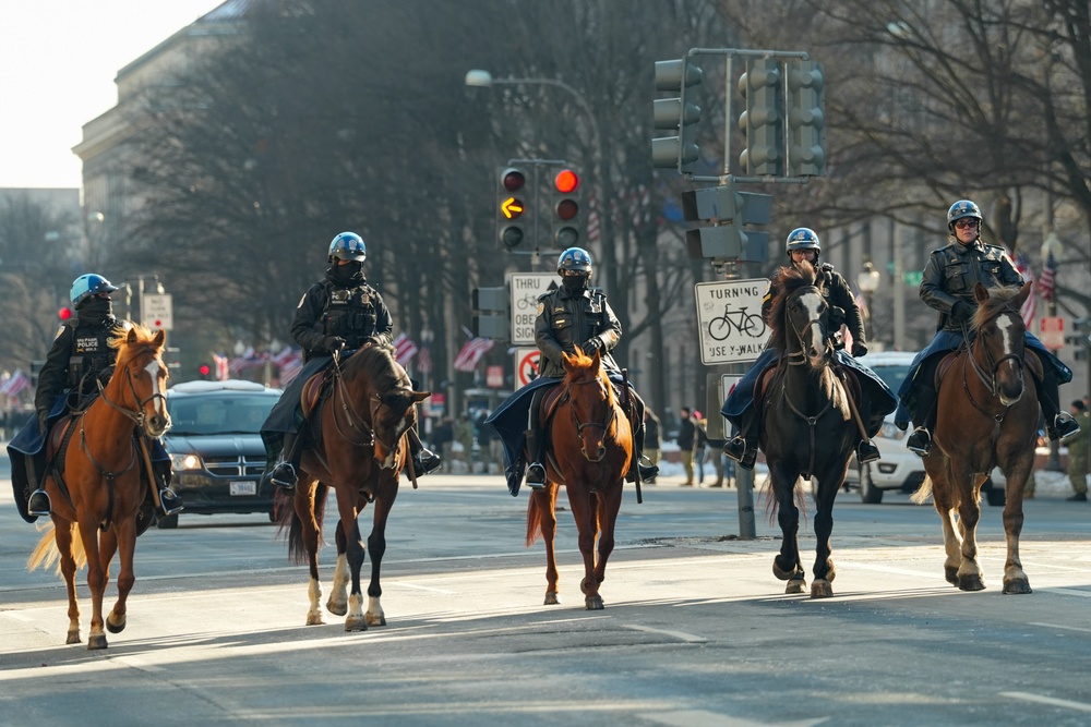 Rehearsal- 60th Presidential Inauguration