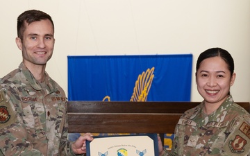 CPTS Airman receives BTZ promotion