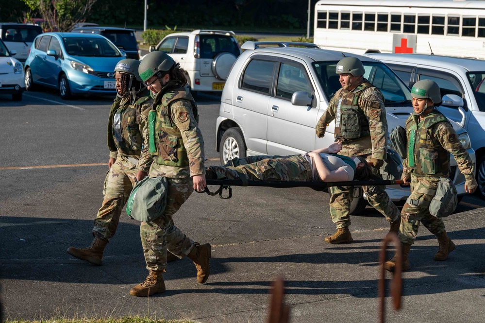 BH 25-1: Airmen test emergency response