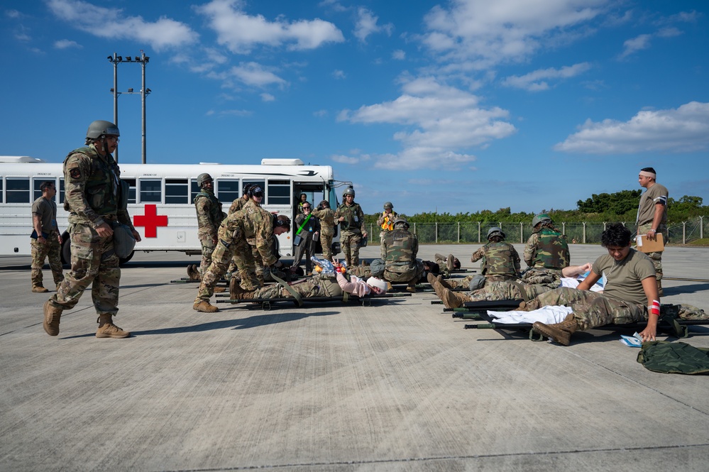 BH 25-1: Airmen test emergency response