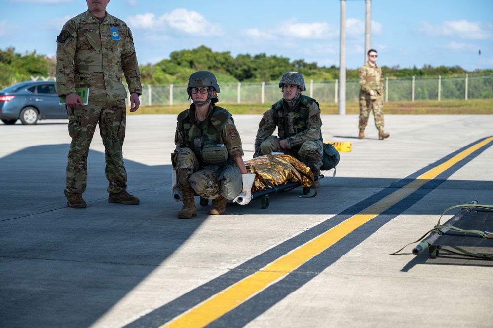 BH 25-1: Airmen test emergency response