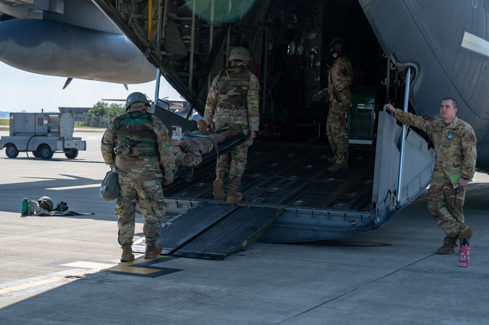 BH 25-1: Airmen test emergency response